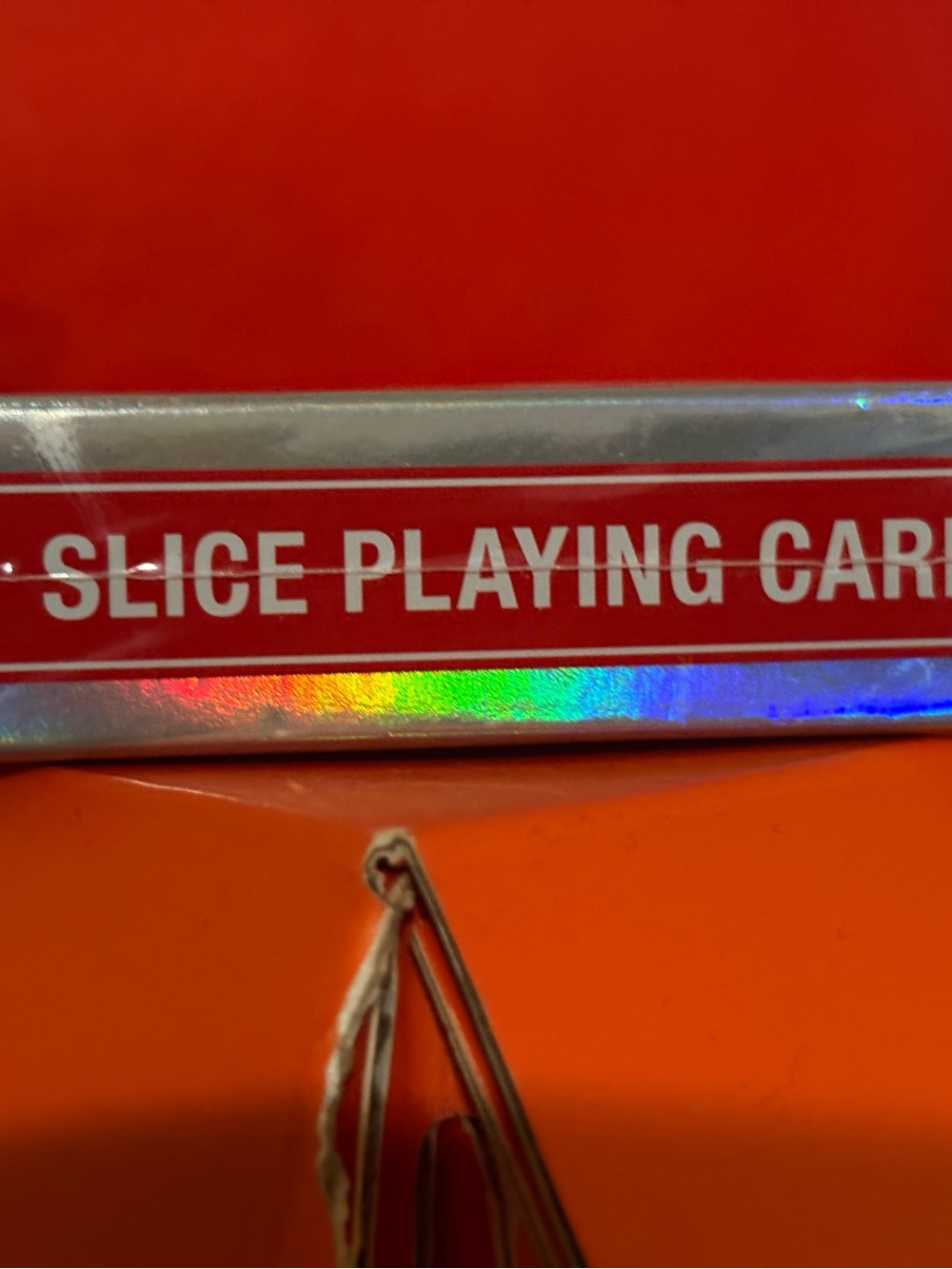 Supreme Bicycle Holographic Slice Playing Cards FW23 - Picture 5 of 6